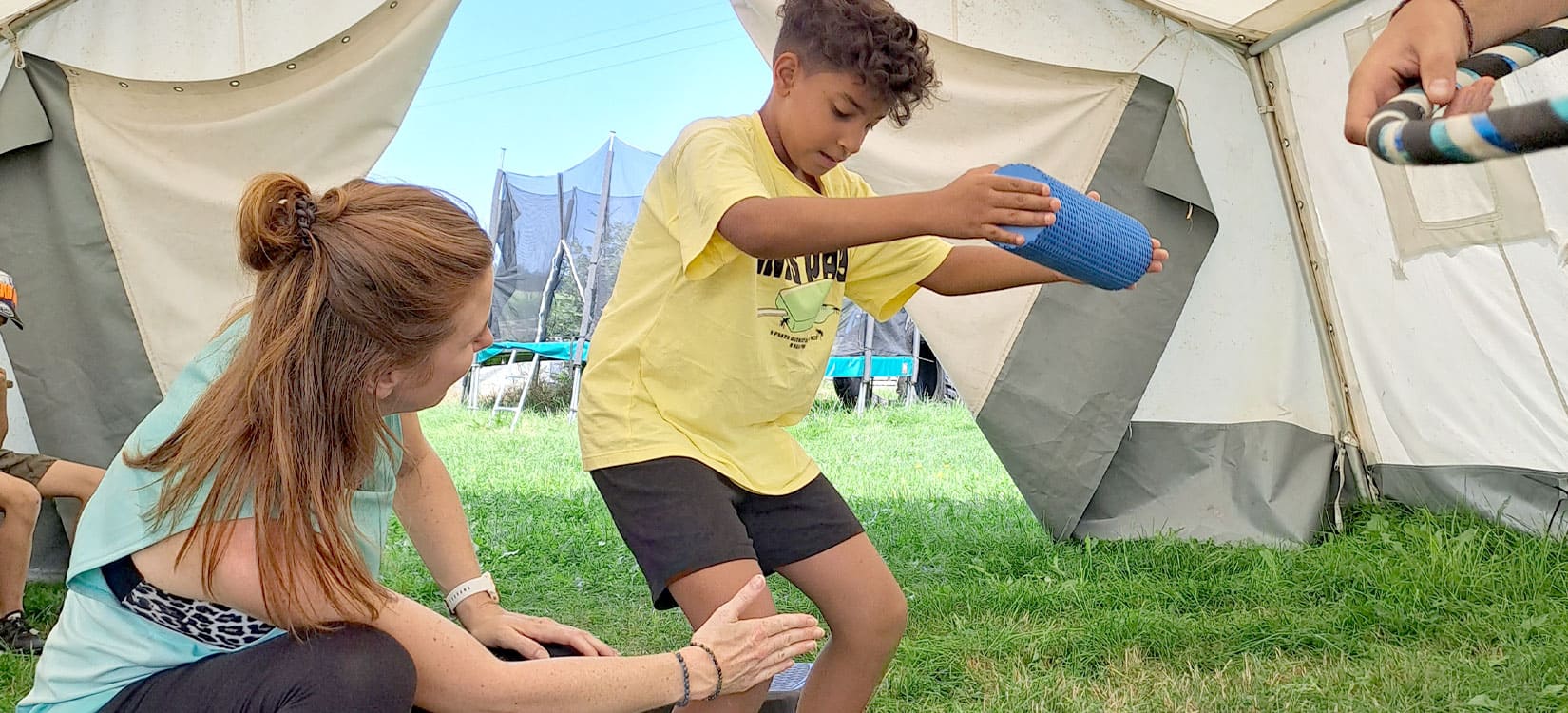 Fotos erlebnispädagogische Camps.